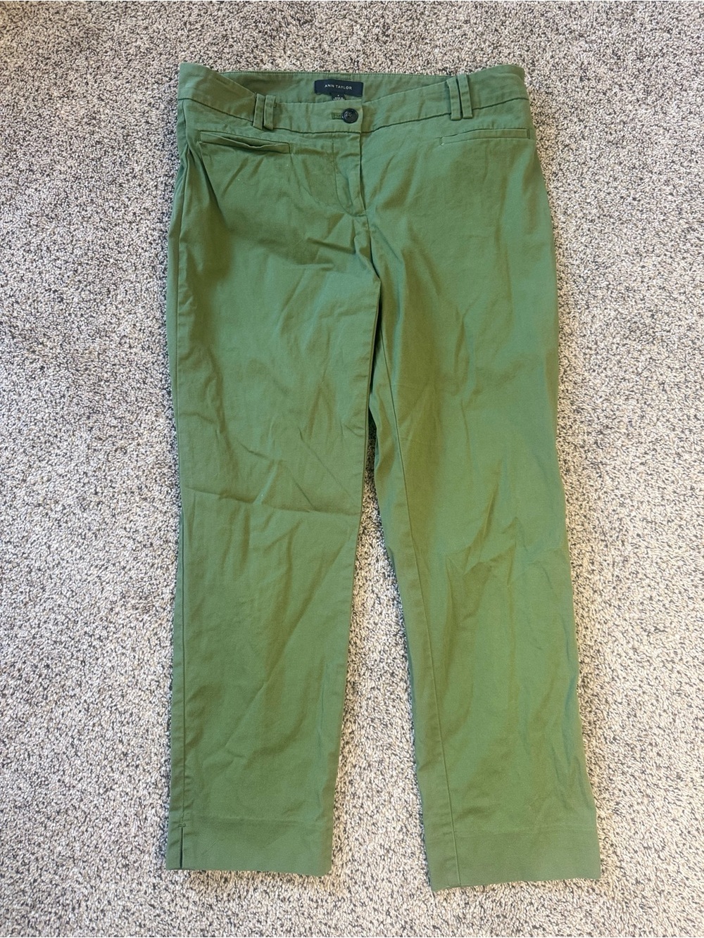 Ann Taylor Olive Green Men's Chinos